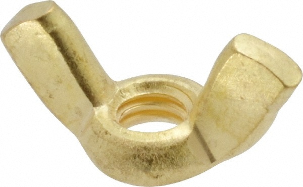 Value Collection R63092245 1/4-20 UNC, Brass Standard Wing Nut Image