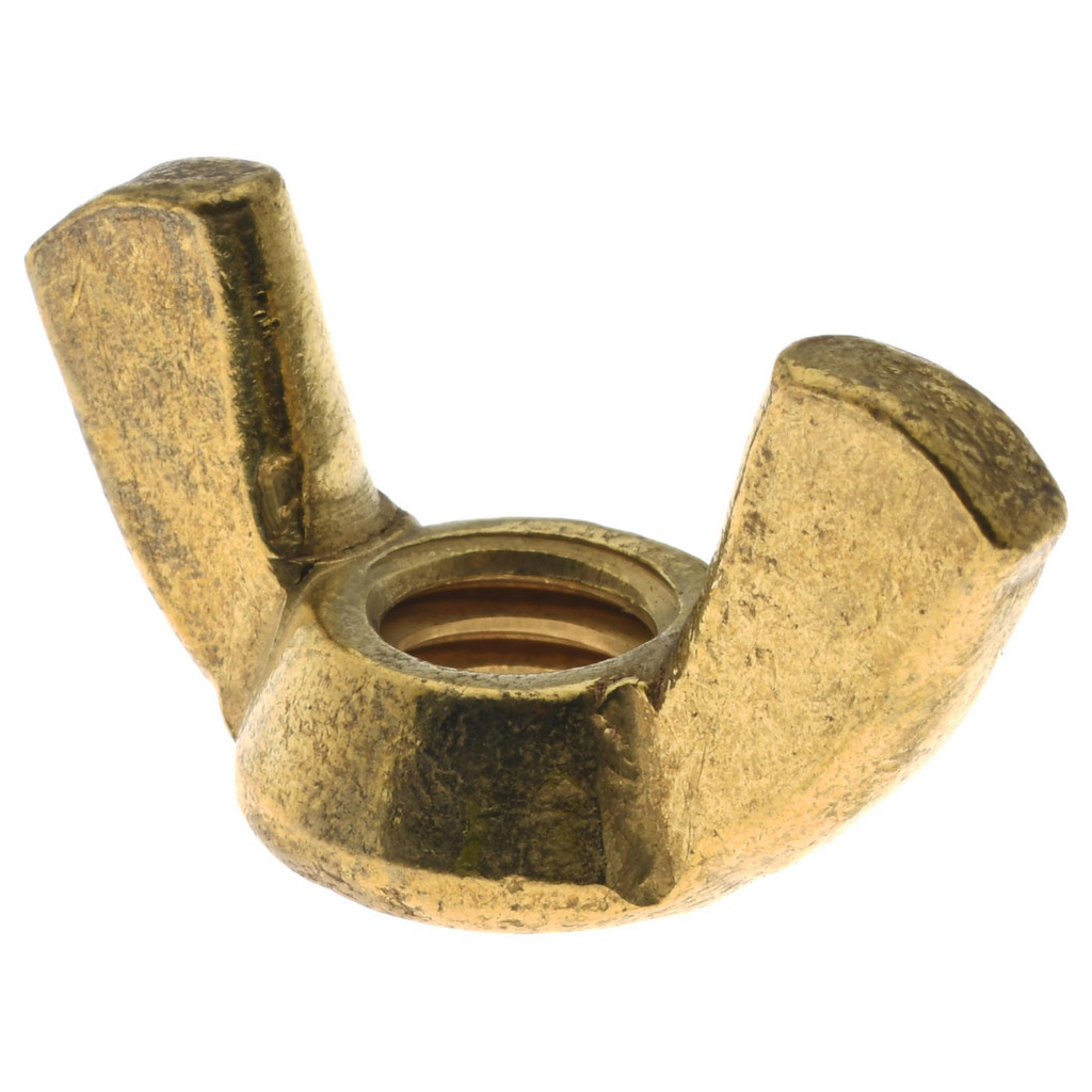 Value Collection R63092280 5/16-18 UNC, Brass Standard Wing Nut Image