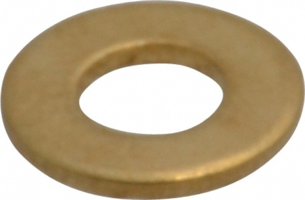 Value Collection R63092681 10" Screw Standard Flat Washer: Brass, Plain Finish Image