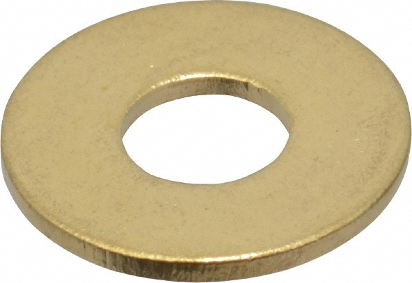 Value Collection R63092322 10" Screw Standard Flat Washer: Brass, Plain Finish Image