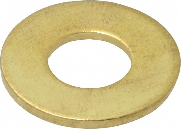 Value Collection R63092921 24" Screw Standard Flat Washer: Brass, Plain Finish Image