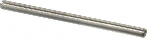 Value Collection R63090243 Slotted Spring Pin: 0.0938" Dia, 1-1/2" Long, 420 Stainless Steel Image