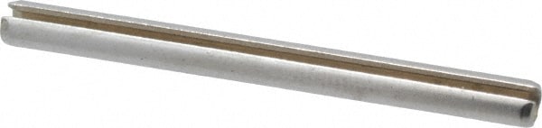 Value Collection R63090841 Slotted Spring Pin: 0.125" Dia, 1-1/2" Long, 420 Stainless Steel Image