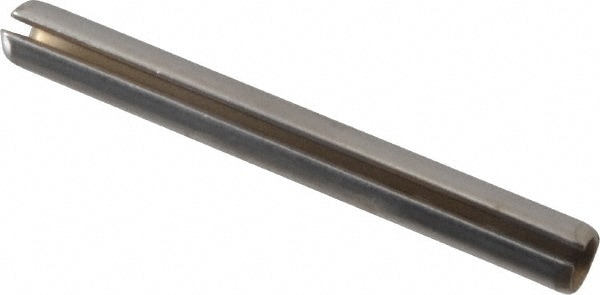 Value Collection R63096288 Slotted Spring Pin: 0.1563" Dia, 1-1/2" Long, 420 Stainless Steel Image