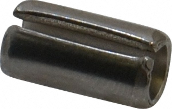 Value Collection R63093242 Slotted Spring Pin: 0.25" Dia, 1/2" Long, 420 Stainless Steel Image