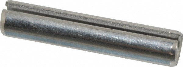 Value Collection R63093442 Slotted Spring Pin: 0.25" Dia, 1-1/4" Long, 420 Stainless Steel Image