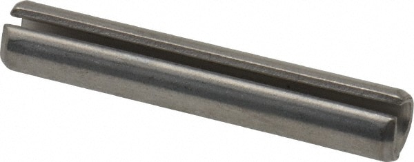 Value Collection R63093484 Slotted Spring Pin: 0.25" Dia, 1-1/2" Long, 420 Stainless Steel Image