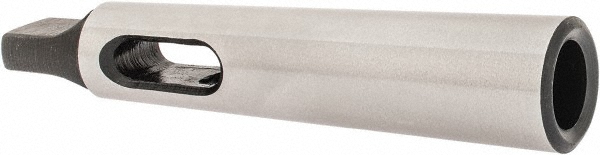 MT1 Inside Morse Taper, MT2 Outside Morse Taper, Standard Reducing Sleeve - Soft with Hardened Tang, 5/8" Projection, 91.95mm OAL