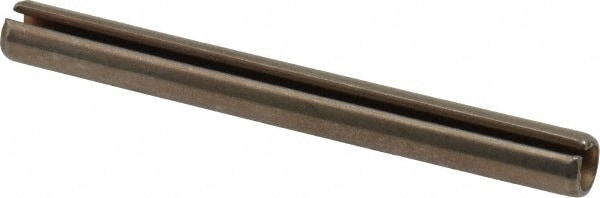 Value Collection R63093324 Slotted Spring Pin: 0.25" Dia, 2-1/2" Long, 420 Stainless Steel Image