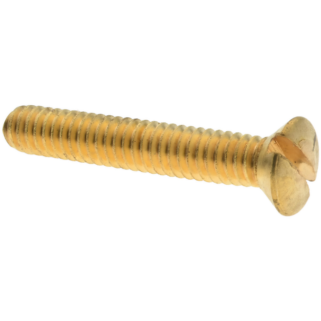 Value Collection R63098961 Machine Screw: #8-32 x 1", Oval Head, Slotted Image