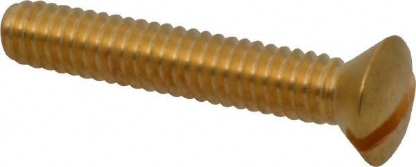 Value Collection R63099260 Machine Screw: 1/4-20 x 1-1/2", Oval Head, Slotted Image