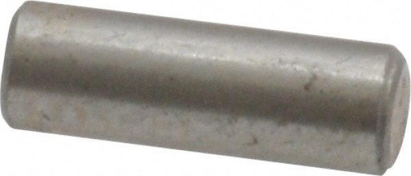 Value Collection MSC-67600122 Standard Pull Out Dowel Pin: 1/8 x 3/8", Stainless Steel, Grade 18-8, Bright Finish Image