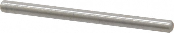 Value Collection MSC-67600445 Standard Pull Out Dowel Pin: 1/8 x 1-3/4", Stainless Steel, Grade 18-8, Bright Finish Image