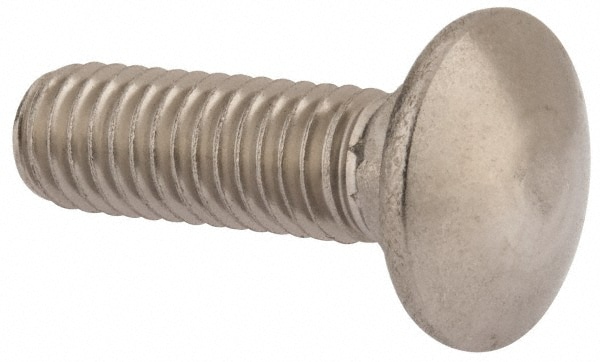 Value Collection R63640229 Carriage Bolt: 3/8-16, 1-1/4" Length Under Head, Square Neck Image