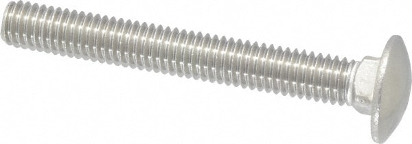 Value Collection R63640480 Carriage Bolt: 3/8-16, 3" Length Under Head, Square Neck Image