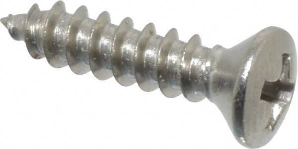 Value Collection - Sheet Metal Screw: #4, Oval Head, Phillips | MSC Direct