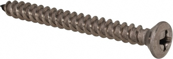 Value Collection R63646442 Sheet Metal Screw: #10, Oval Head, Phillips Image