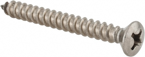 Value Collection R63646364 Sheet Metal Screw: #12, Oval Head, Phillips Image