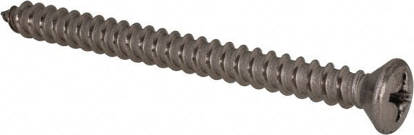 Value Collection R63643168 Sheet Metal Screw: #14, Oval Head, Phillips Image