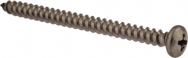 Value Collection R63648062 Sheet Metal Screw: #10, Pan Head, Phillips Image