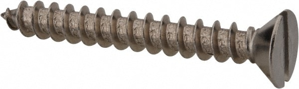 Value Collection R63614448 Sheet Metal Screw: #10, Flat Head, Slotted Image