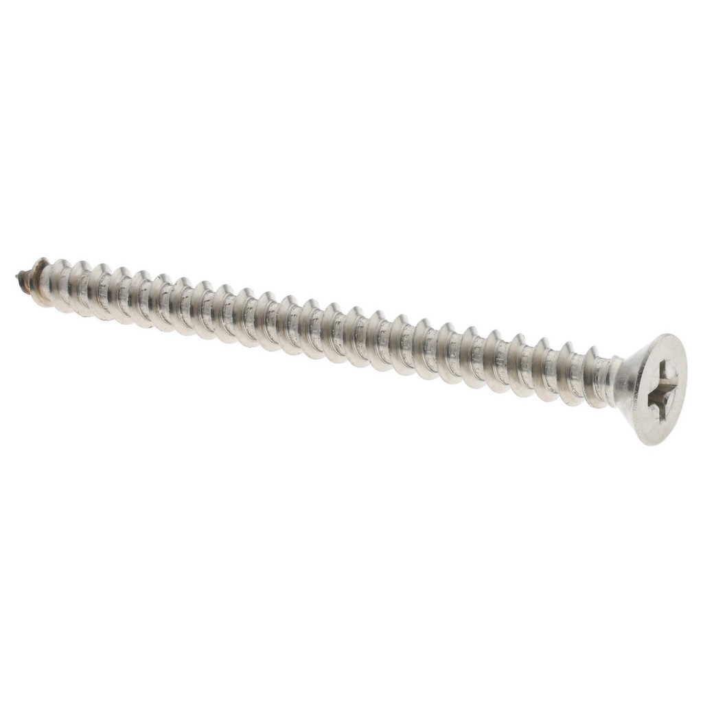 Value Collection R63614644 Sheet Metal Screw: #10, Flat Head, Phillips Image