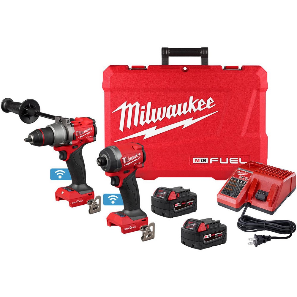 Cordless Tool Combination Kits; Kit Type: Hammer Drill; Impact Driver ; Voltage: 18.00 ; Batteries Included: Yes ; Battery Chemistry: Lithium-ion ; Battery Series: M18 ; Battery Capacity: 5Ah