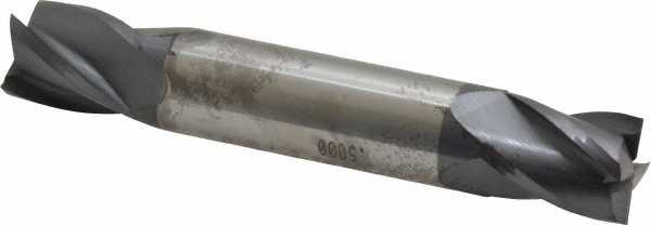 SGS 31189 Square End Mill: 1/2 Dia, 5/8 LOC, 1/2 Shank Dia, 3 OAL, 4 Flutes, Solid Carbide Image