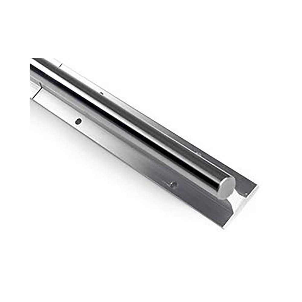 1-1/2" Shaft Diam, 3" Base Width, Steel Shaft, Aluminum Rail, Round Shaft Assemblies