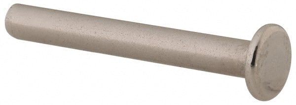 5  1/4 X 1 1/2” Solid Flat Head Rivets Stainless Steel Hammer In Rivet 