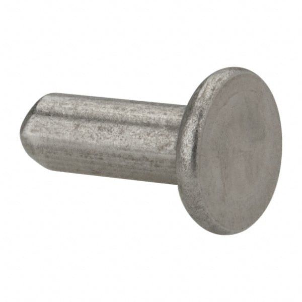 M10* Flat head stainless steel solid rivets hand percussion rivet 20-100mm L