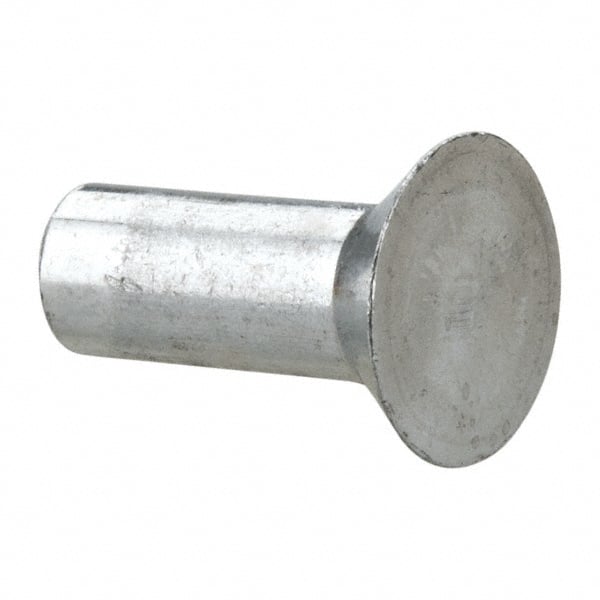 Pack of 1 LB - Approximately 382 Pieces Solid 1100F Aluminum Round Head Rivet Plain Finish 3//16 X 5//8 Length