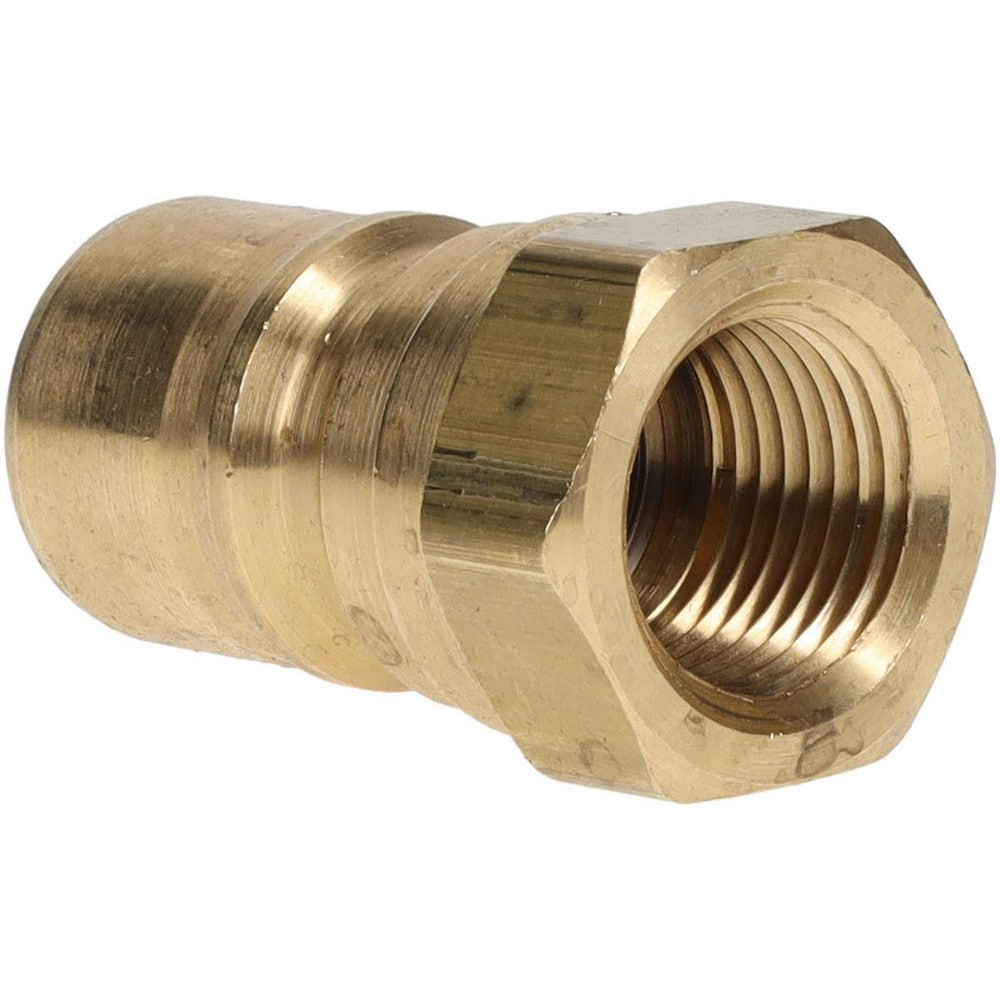 Parker - Hydraulic Hose Female Pipe Rigid Nipple Fitting: 3 8