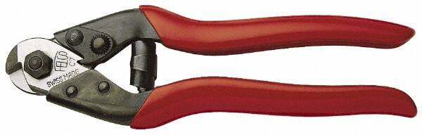 Cable Cutter: 0.16" Capacity, 7-1/2" OAL