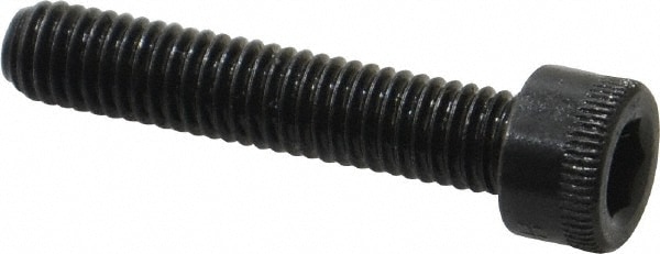 Made in USA 10F100KCS/P Low Head Socket Cap Screw: #10-32, 1" Length Under Head, Socket Cap Head, Hex Socket Drive, Alloy Steel, Black Oxide Finish Image