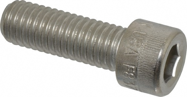 Holo-Krome PKG78116N005 Hex Head Cap Screw: 1/2-13 x 1-1/2", Grade 18-8 Stainless Steel, Passivated Finish Image