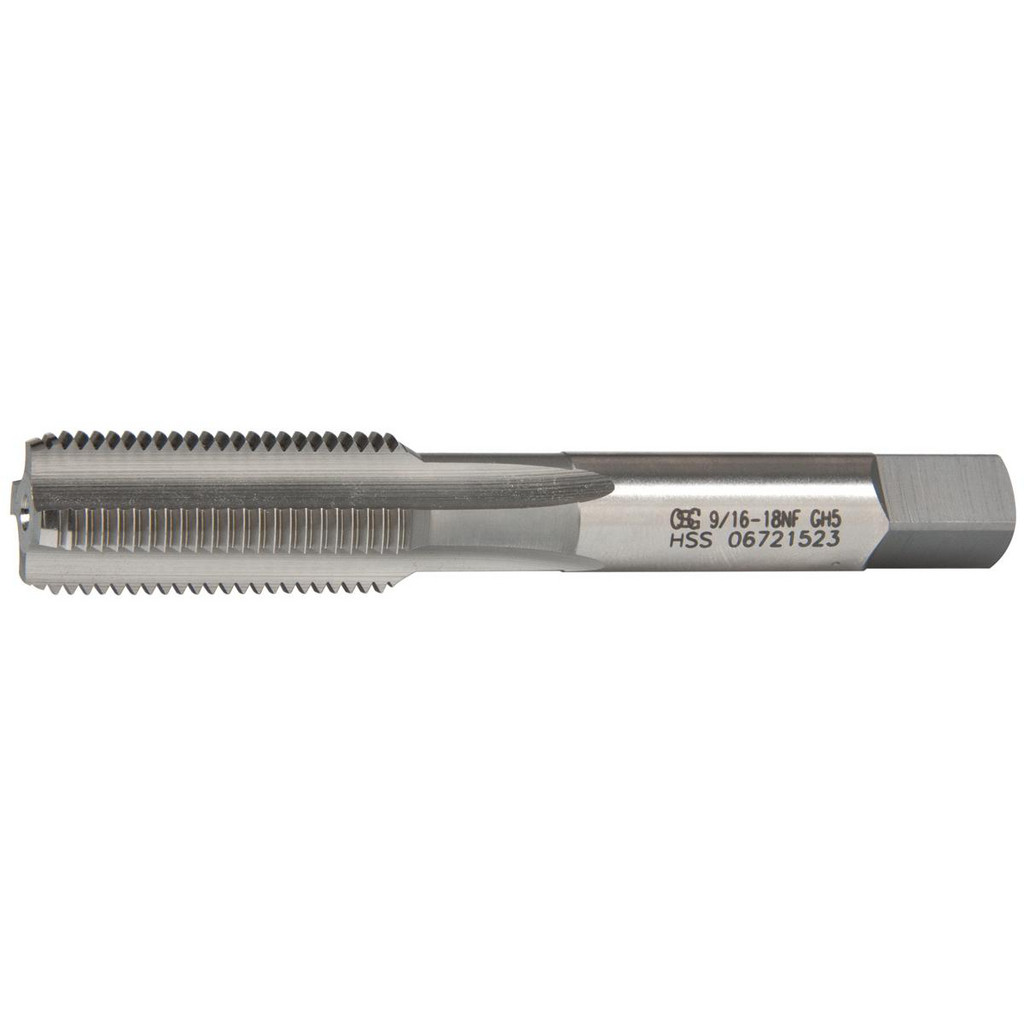 Burkit 9/16-18 UNF Tap And Die Set – Right-Hand Thread, High-Speed Steel Tap & Alloy Steel Die For Metal Threading