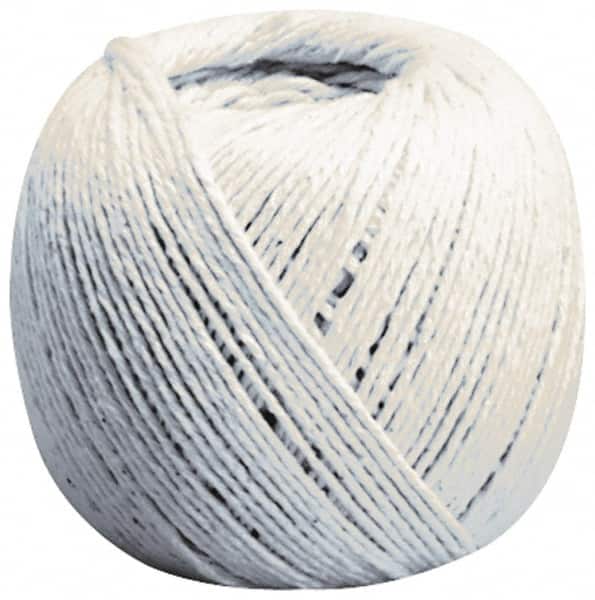 Made in USA - Cable-Cord Twine: #24 Twine Dia, Cotton, Natural