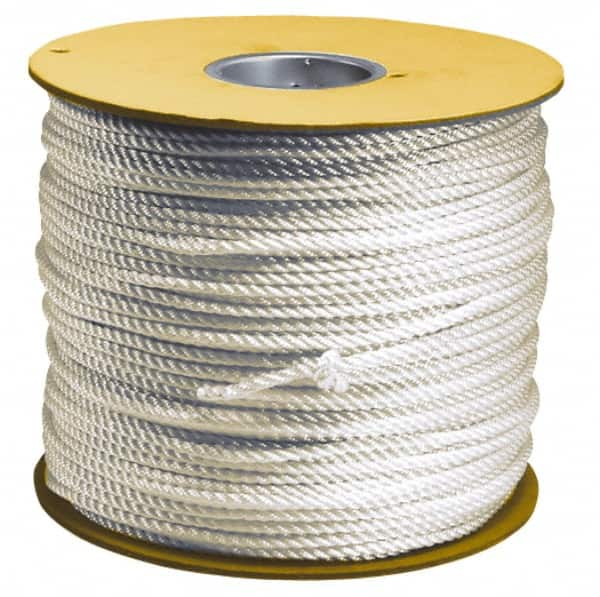 100' Max Length Nylon Solid Braid Rope, Part # WS-MH-FIBR-129