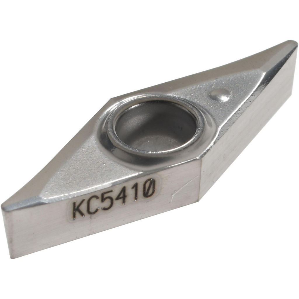 Kennametal 1910044 VBGT221HP KC5410 Carbide Turning Insert Image