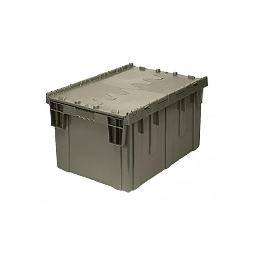 Quantum Storage Polypropylene AttachedLid Storage Tote MSC Direct