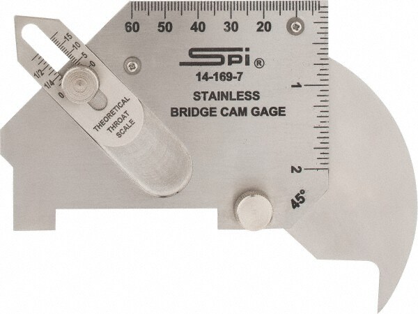 1/8 to 3/4 Inch Stainless Steel Bridge Cam Gage