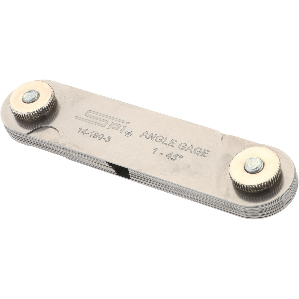 SPI 20 Piece Spring Steel Angle Gage Set MSC Direct