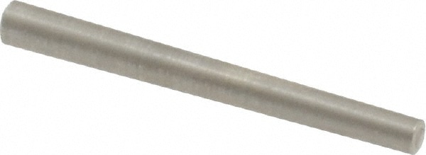 Value Collection MSC67700047X Size 6/0, 0.0624" Small End Diam, 0.078" Large End Diam, Passivated Stainless Steel Taper Pin Image