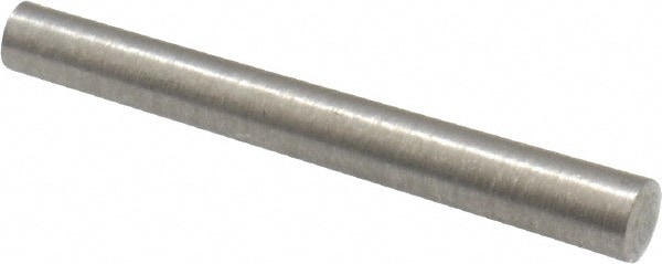 Value Collection MSC67700484X Size 3/0, 0.1042" Small End Diam, 0.125" Large End Diam, Passivated Stainless Steel Taper Pin Image