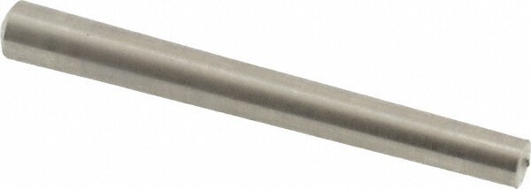 Value Collection MSC67700641X Size 2/0, 0.115" Small End Diam, 0.141" Large End Diam, Passivated Stainless Steel Taper Pin Image