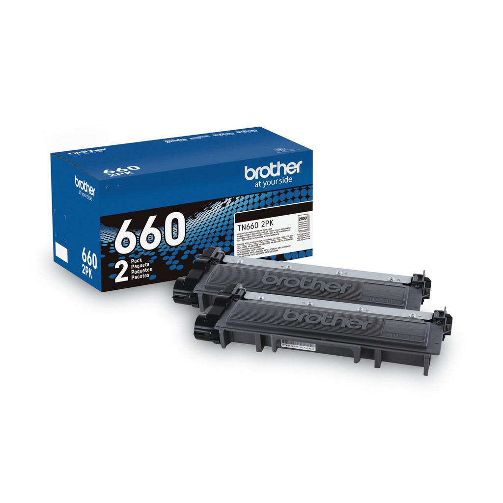 brother Office Machine Supplies: Toner/Toner Cartridges, Black, 2 per Pack - Use w/ Brother DCP-L2520DW, L2540DW, HL-L2300D, L2305W, L2320D