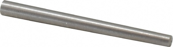 Size 3, 0.167" Small End Diam, 0.219" Large End Diam, Passivated Stainless Steel Taper Pin