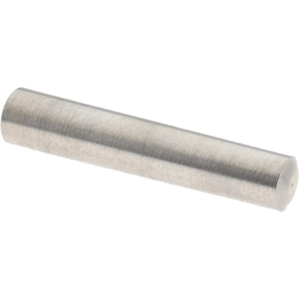 Size 4, 0.224" Small End Diam, 0.25" Large End Diam, Passivated Stainless Steel Taper Pin