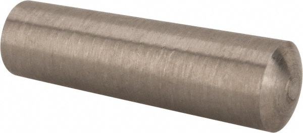 Size 5, 0.2682" Small End Diam, 0.289" Large End Diam, Passivated Stainless Steel Taper Pin